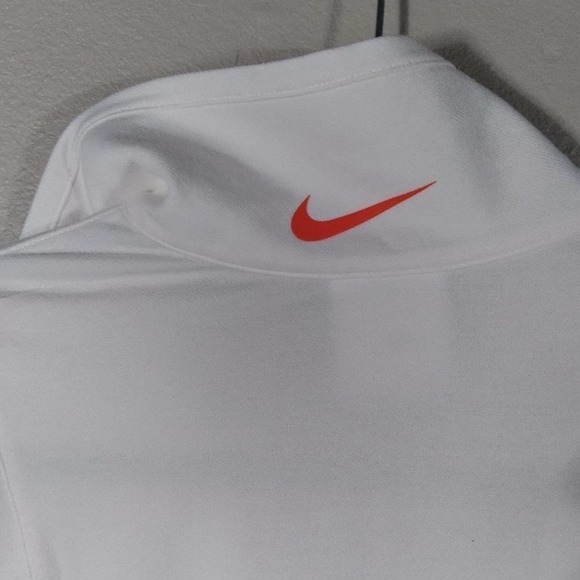 Nike Golf Bay Hill White Button Front Jacket Top - Picture 10 of 15